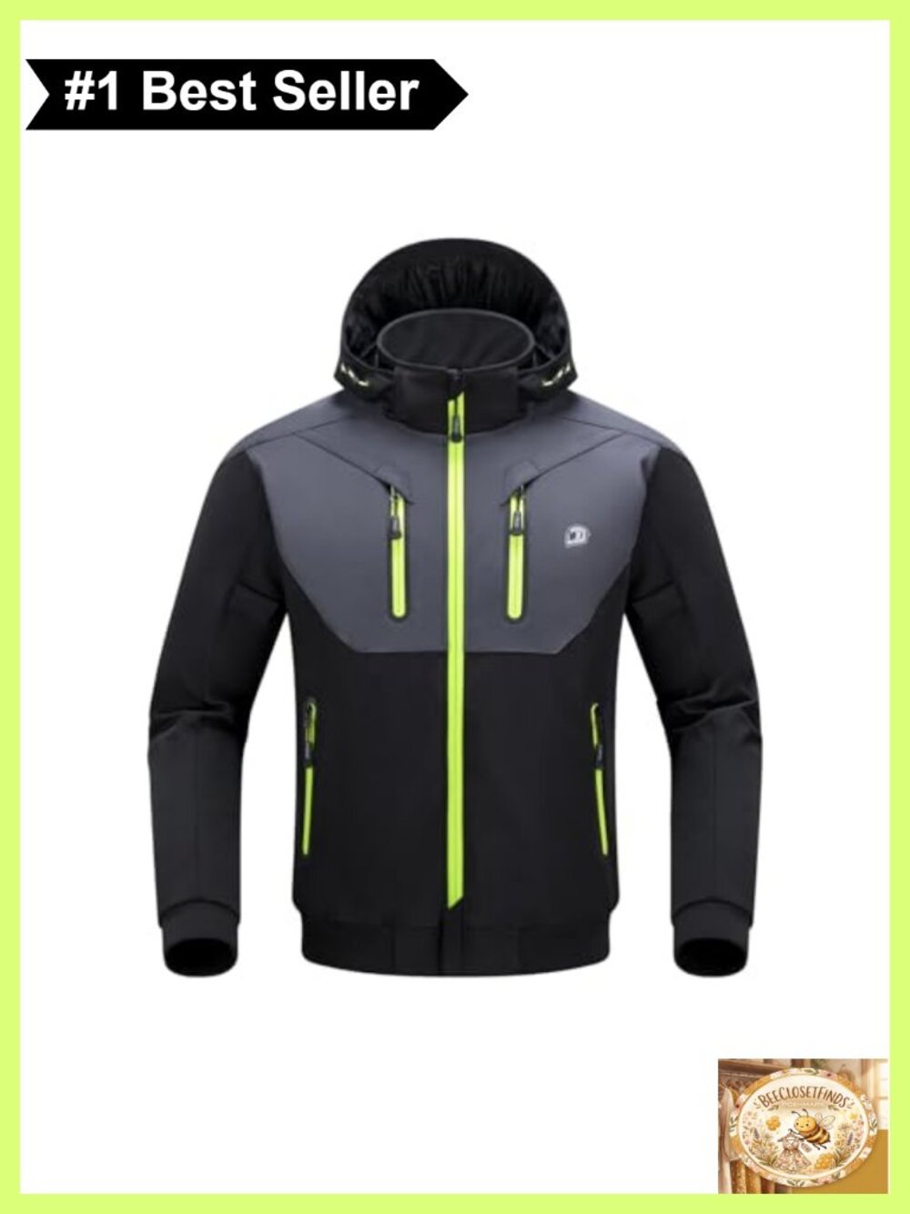 BORLENI Motorcycle Jacket Men EN 17092-4 Class A with CE2 Armor Hood